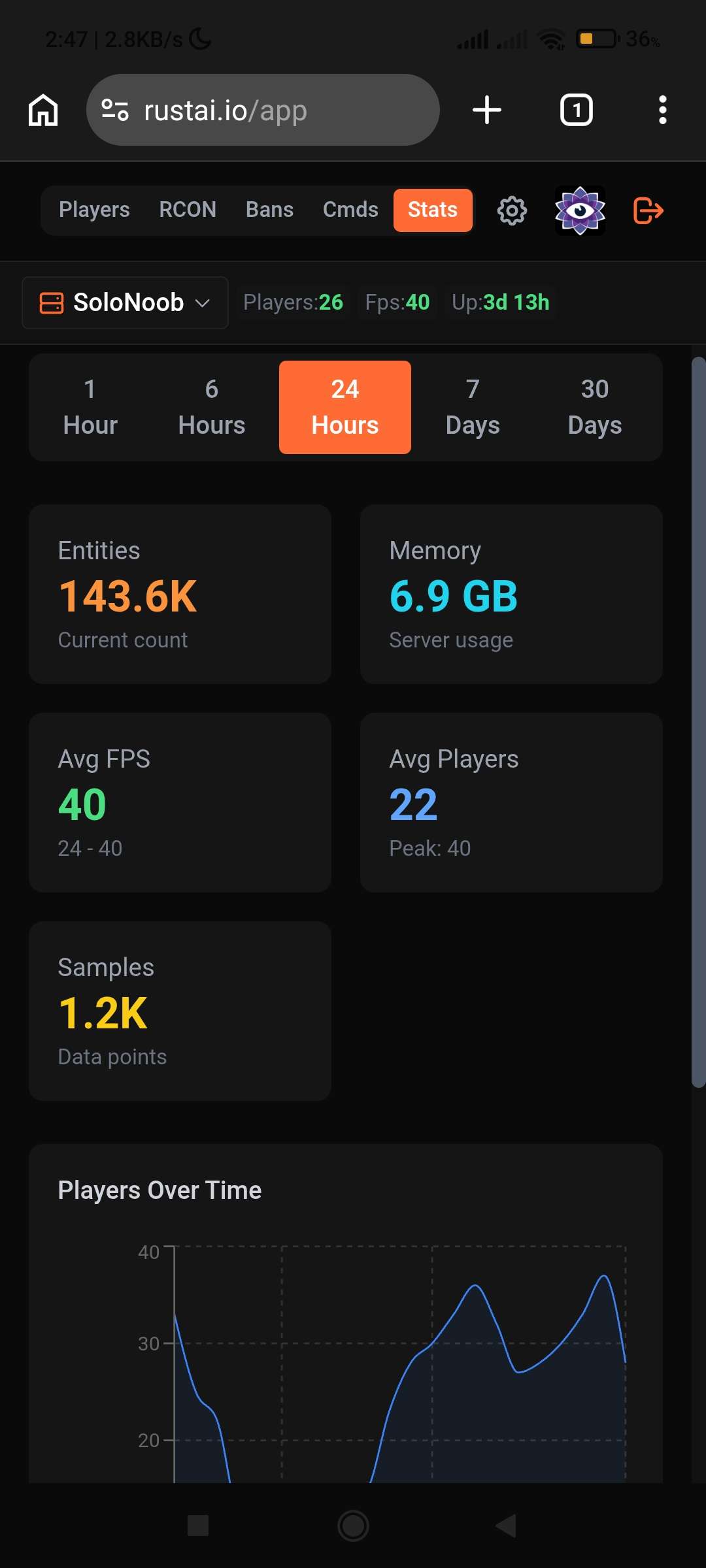 Rust Server Rcon Free Rust RCON Admin Panel | Rust Server Management | RustAI